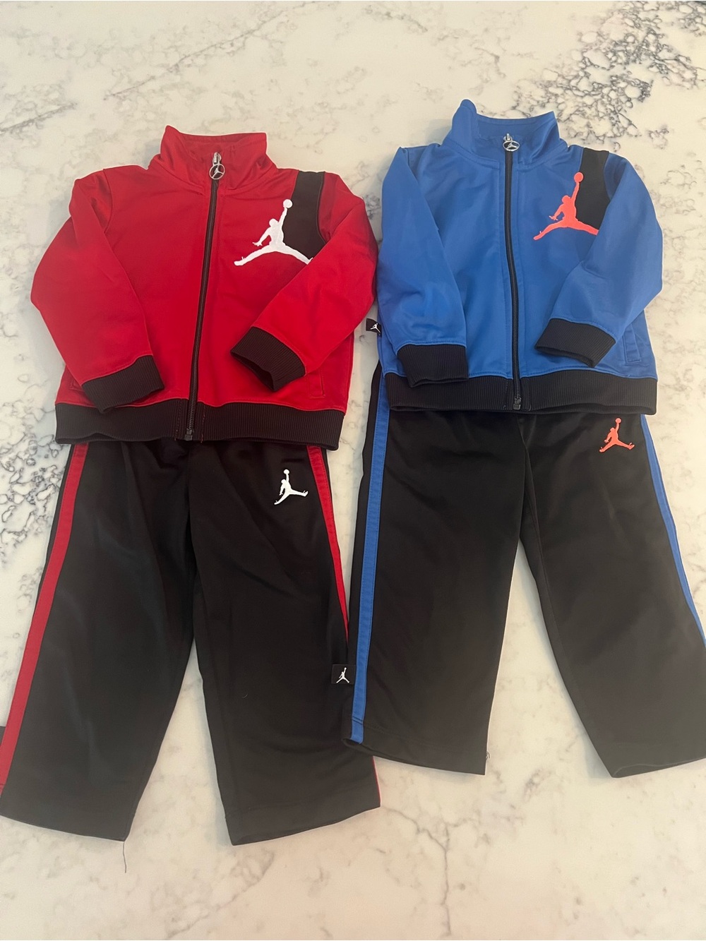 Nike Air Jordan 2 Piece Kids Baby Toddler Set Tracksuit Size 24 Months 2 Sets